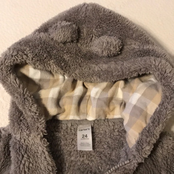 24m Carter’s bear jacket🐨 - Picture 2 of 2